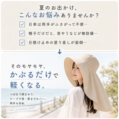 HiyokeFit™｜かぶるだけ、もっと涼やかに