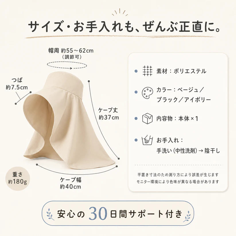 HiyokeFit™｜かぶるだけ、もっと涼やかに