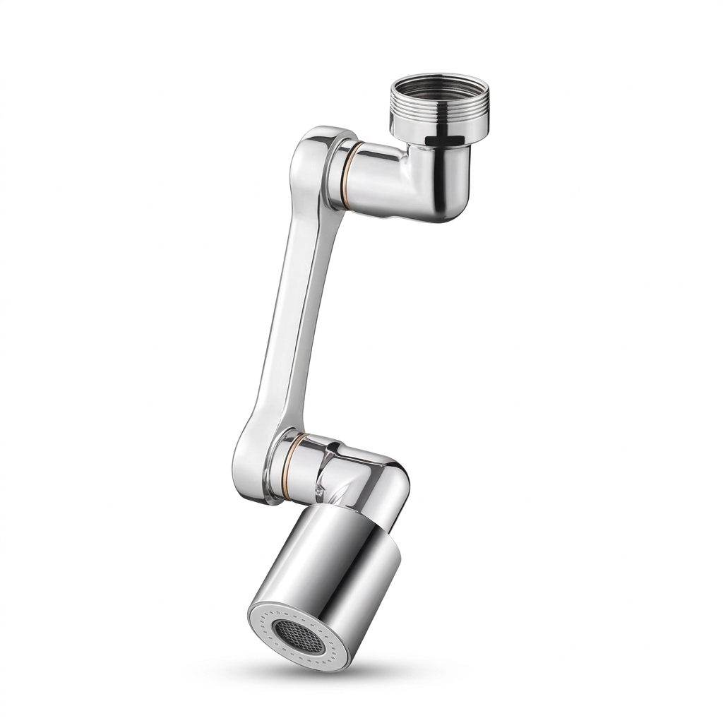 蛇口延長エクステンダー金属製多機能回転式